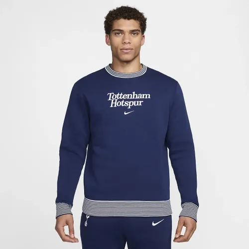 Tottenham Hotspur Club чоловічі Nike Soccer Crew-Neck світшот блакитний