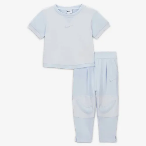 Nike Readyкомплект Baby Tee and Joggers комплект блакитний