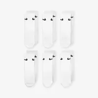 Nike Dri-FIT Performance Basics Little дитячі Crew шкарпетки (6 пар) колір білий