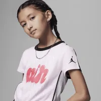 Nike Jordan Little детские Air Bubble Jumpsuit Pink