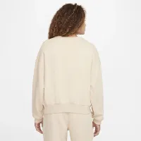 Nike Sportswear Club Fleece Girls' Boxy Crew-Neck свитшот цвет коричневый