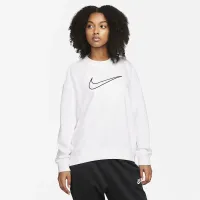 Nike Dri-FIT Get Fit женская круглый вырез свитшот цвет белый