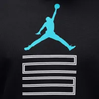 Nike Jordan AJ11 Gamma Fleece мужские Pullover Толстовка с капюшоном цвет черный