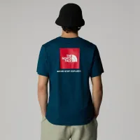 Футболка The North Face колір червонийbox 0A87NP9IW1 - Синя