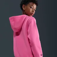 Nike A'ja Wilson Club Fleece Big дитячі Толстовка з капюшоном Pink