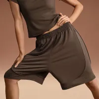 NikeSKIMS Airy женская Relaxed шорты цвет коричневый
