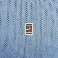 NikeCourt Heritage чоловічі Short-Sleeve Tennis Top блакитний