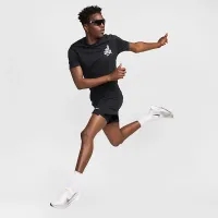 Nike мужские Running футболка цвет черный