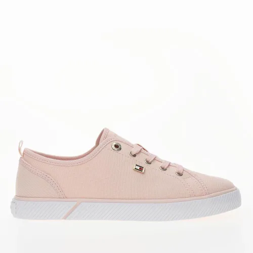 Кроссовки Tommy Hilfiger Vulc Canvas FW0FW08063-TJQ - Розовые