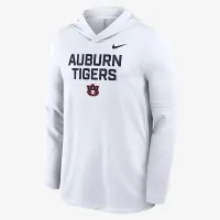 Auburn Sideline мужские Nike Dri-FIT College Long-Sleeve Hooded Top цвет белый