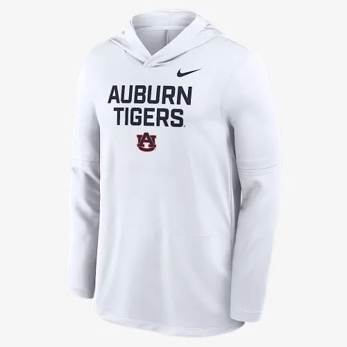 Auburn Sideline чоловічі Nike Dri-FIT College Long-Sleeve Hooded Top колір білий