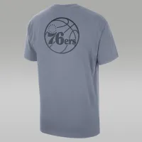Nike Philadelphia 76ers Courtside Statement Edition мужские Jordan NBA футболка синий