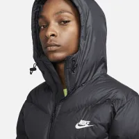 Nike Windrunner PrimaLoft® мужские Storm-FIT Hooded Puffer Куртка цвет черный