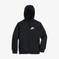 Nike Sportswear Windrunner Big детские (для мальчиков) Loose Hip-Length Hooded Куртка цвет черный