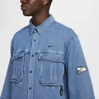 Nike NOCTA Opal чоловічі Button-Down Top блакитний