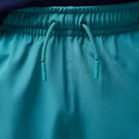 Nike Jordan Big детские Jumpman Woven Play шорты цвет зеленый