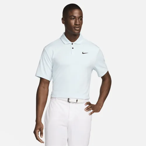 Nike Dri-FIT Tour чоловічі Solid для гольфу Polo блакитний