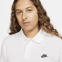 Nike Club мужские Short-Sleeve Polo цвет белый
