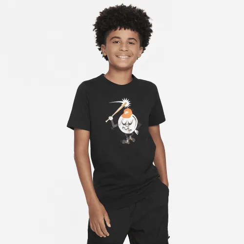 Nike Sportswear Big детские футболка цвет черный
