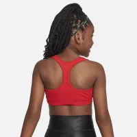 Nike Swoosh Big детские (Girls') Sports Bra цвет красный
