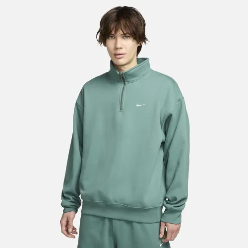 Nike Solo Swoosh мужские 1/4-Zip Top цвет зеленый