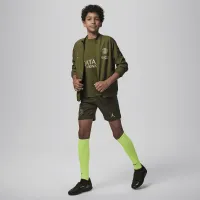 Paris Saint-Germain 2023/2024 Fourth Big дитячі Nike Dri-FIT Soccer Replica шорти колір зелений