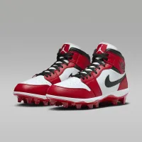 Nike Jordan 1 Mid TD чоловічі Football Cleat колір білий