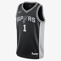 Victor Wembanyama San Antonio Spurs 2023/24 Icon Edition Big дитячі Nike NBA Swingman Jersey колір чорний