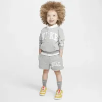 Nike Sportswear Club Toddler Applique French Terry шорти колір сірий
