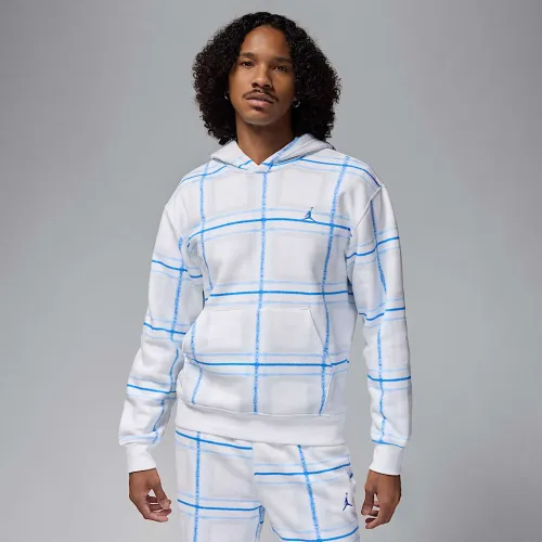 Nike Jordan Essentials чоловічі Fleece Pullover Толстовка з капюшоном колір білий
