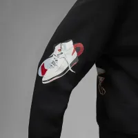 Nike Jordan Artist Series by Jacob Rochester мужские Толстовка с капюшоном цвет черный