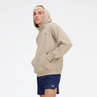 Кофта/футболка New Balance MT41534SOT - бежевая