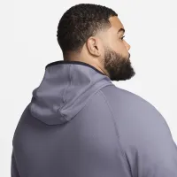 Nike Tech мужские Lightweight Knit Full-Zip Толстовка с капюшоном цвет серый