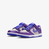 Nike Dunk Low Big детские Кроссовки цвет серый