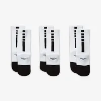 Nike Dri-FIT Elite Little детские Crew носки (3 пары) цвет белый