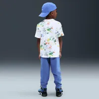 Nike Sportswear Little детские Reveal Printed Tee and Pants набор синий