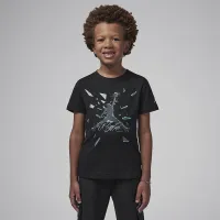 Nike Jordan Little детские Shatteцвет красный Glass Jumpman футболка цвет черный