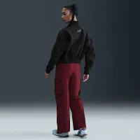 Nike Sportswear Modern Fleece женская Oversize Destroyer Куртка цвет черный