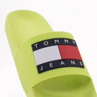 Шльопанці Tommy Jeans Flag Pool EN0EN02115-MSA - Зелені