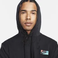 Nike Club Fleece чоловічі Patch Pullover Толстовка з капюшоном колір чорний