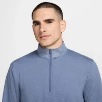 Nike Tour чоловічі 1/2-Zip для гольфу Top блакитний