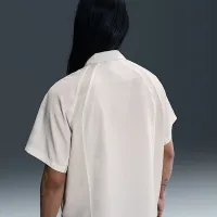 Nike SB Dri-FIT Woven Short-Sleeve Bowler Shirt колір білий