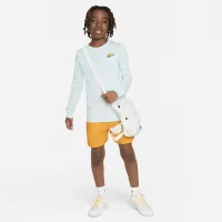 Nike Sportswear Big дитячі Long-Sleeve футболка блакитний