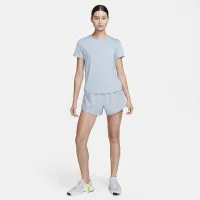 Nike One Classic жіноча Dri-FIT Short-Sleeve Top блакитний