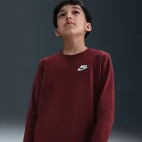 Nike Sportswear Big дитячі Long-Sleeve футболка колір червоний