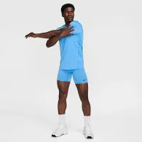 Nike Pro чоловічі Dri-FIT Fitness шорти блакитний