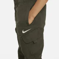 Nike Little дитячі Cargo Pants колір коричневий