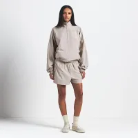 NikeSKIMS Woven Nylon жіноча оверсайз Track Куртка колір коричневий