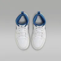 Nike Jordan 1 Mid SE Little дитячі Кросівки колір білий