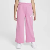 Nike Sportswear Club Little дитячі Fleece Wide Leg Pants Pink
